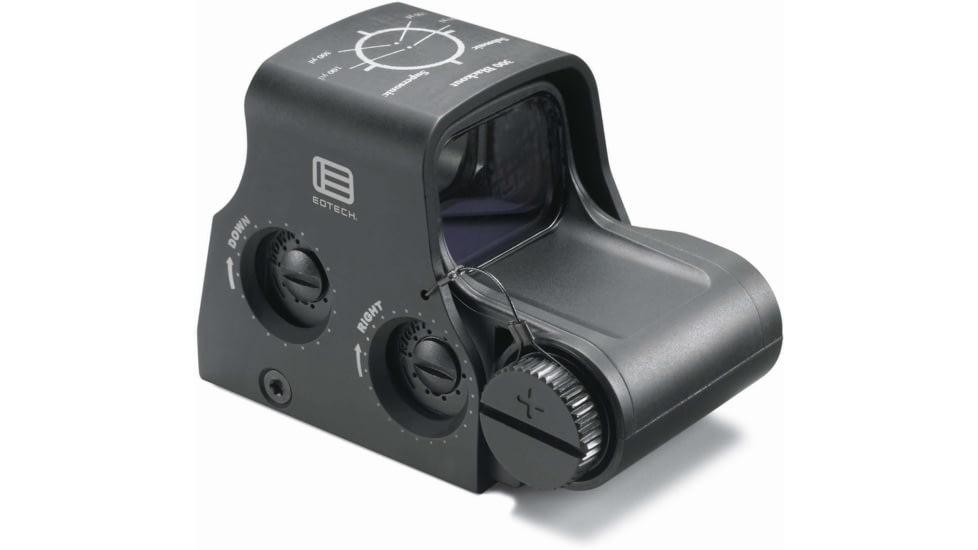EOTech Transverse Red Dot Sight, Black, Circle-2-Dot Reticle, 300 Blackout/Whisper Ballistics on Hood XPS2-300