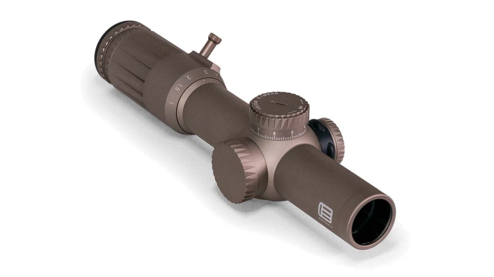 EOTech Vudu 1-10x28mm Riflescope, 34mm Tube, First Focal Plan, SR4 MOA Reticle, Tan, VDU1-10FFSR4TAN
