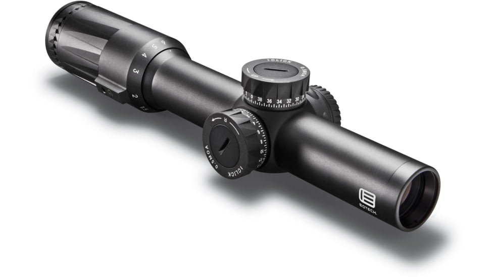 EOTech Vudu Rifle Scope, 1-6x24mm, First Focal Plane, SR2 MOA Reticle, Green, VDU1-6FFSR2G