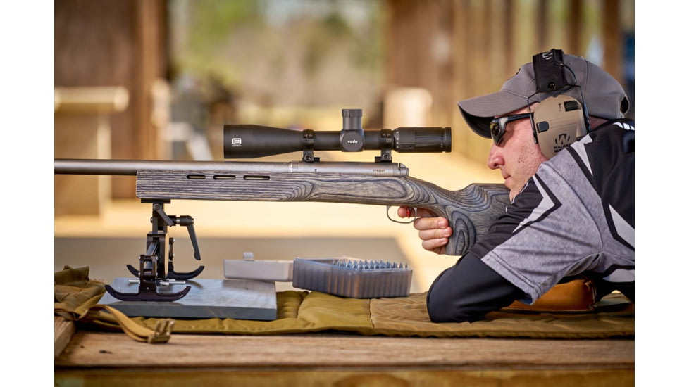 EOTech Vudu Rifle Scope, 8-32x50mm, 34mm Tube, Second Focal Plane, HC2 MOA Reticle, Matte, Black, VDU8-32SFHC2