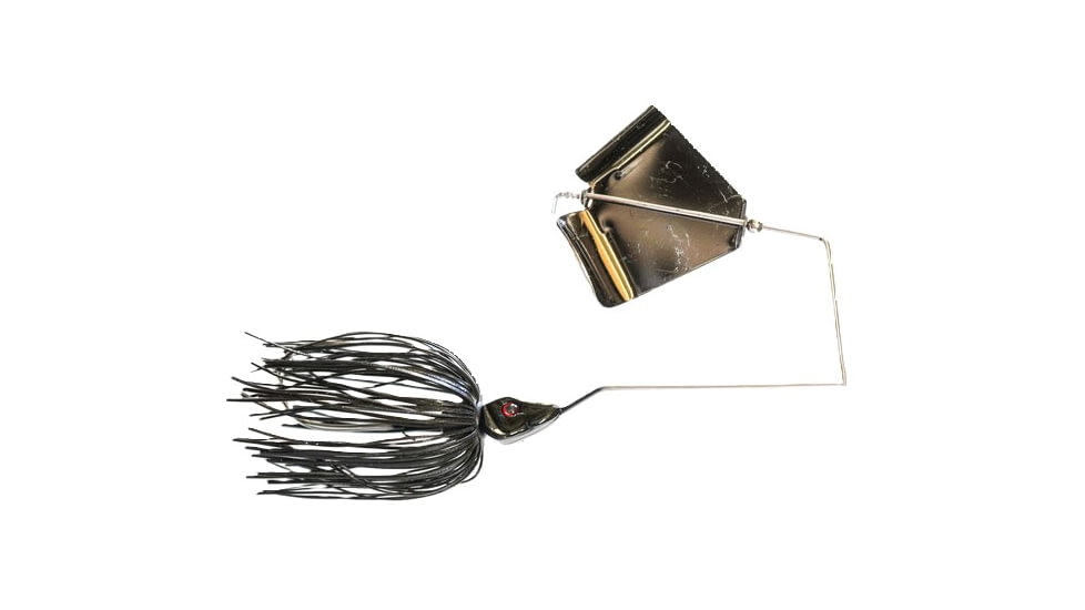 Epic Baits Buzz Bait Slow Rollr, Black Blade, Black Magic, 1/4 oz, BBSR14BLKBLFBN024