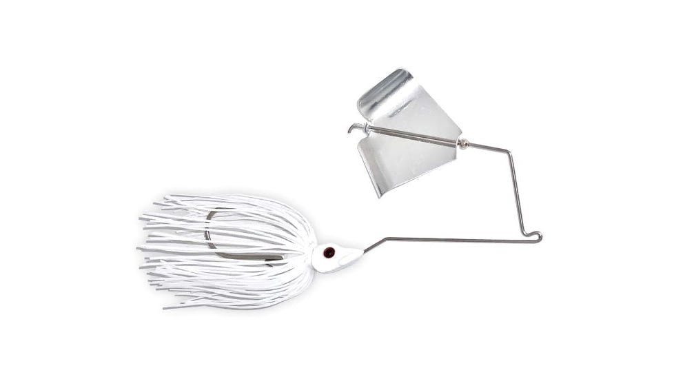 Epic Baits Buzz Bait Slow Rollr, Ghost White, 1/2 oz, BBSR12WHTBLF027