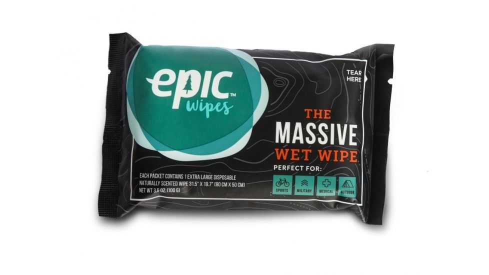 Epic Wipes The Massive Wet Wipe, Single Pack, 862626000204