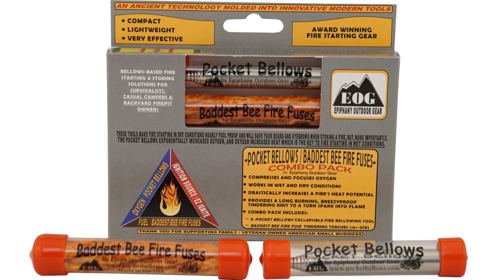 Epiphany Outdoor Gear Pocket Bellows/Baddest Bee Combo Box-Silver