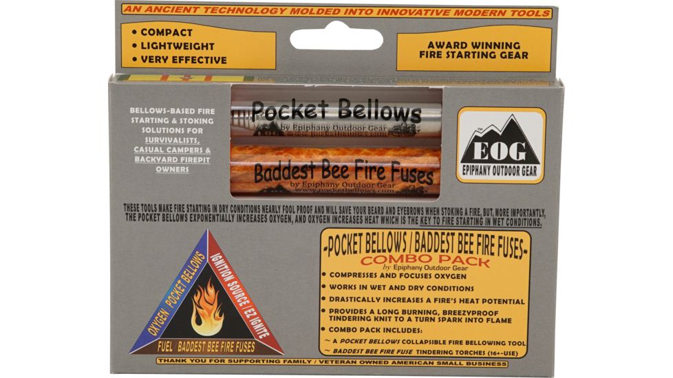 Epiphany Outdoor Gear Pocket Bellows/Baddest Bee Combo Box-Silver