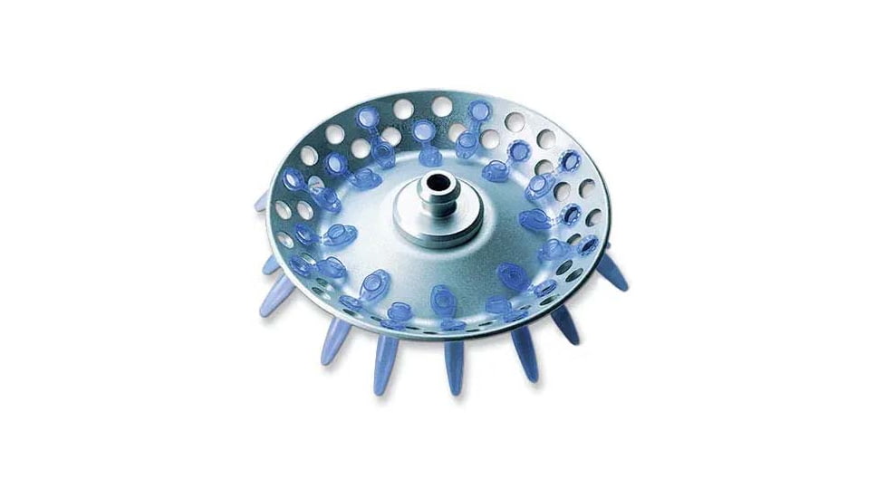 Eppendorf Vacufuge Concentrator 022822004 Rotors Rotor, 48 x 1.5-2.0 Ml 11 x 40 mm Microcentrifuge Tubes stackable