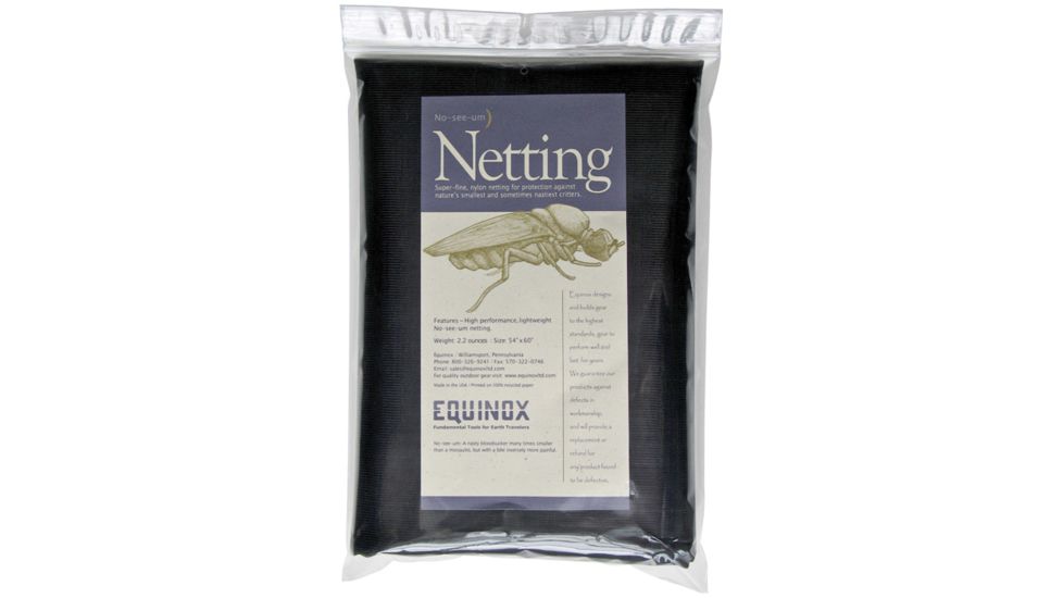 Equinox Pkgd No-see-um Mosquito Net MAT705
