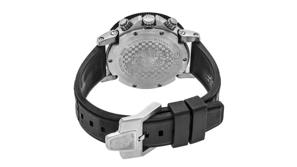 Equipe Tritium Arciform Watch - Mens, White/Black/Silver, One Size, EQUET411