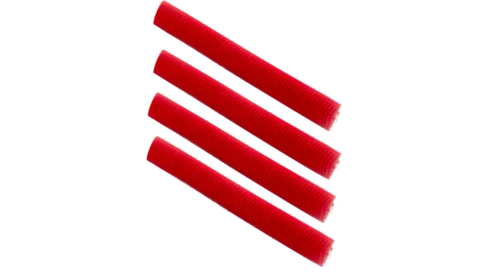 ERGO 7-Slot KeyMod Wedgelok Rail Cover, 4 Pack, Red, 4330-4PK-RED