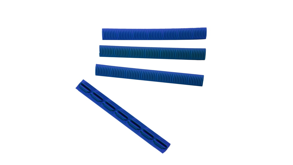 ERGO 7-Slot KeyMod Wedgelok Rail Cover, 4 Pack, Royal Blue, 4330-4PK-RBL