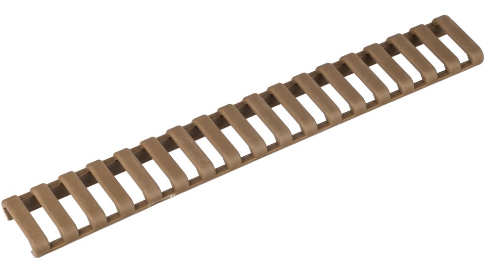 ERGO Grips 18-Slot Ladder Lowpro Rail Cover, Single, Coyote Brown, 4373-CB