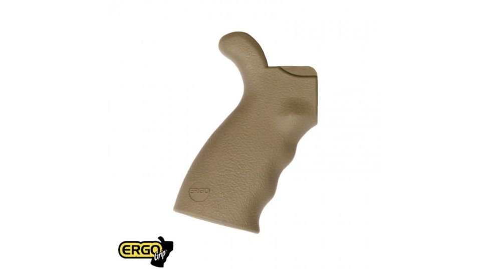 Ergo Grip AR15/M16 Grip-Suregrip, Ambidextrous, Dark Earth 4011-B-DE