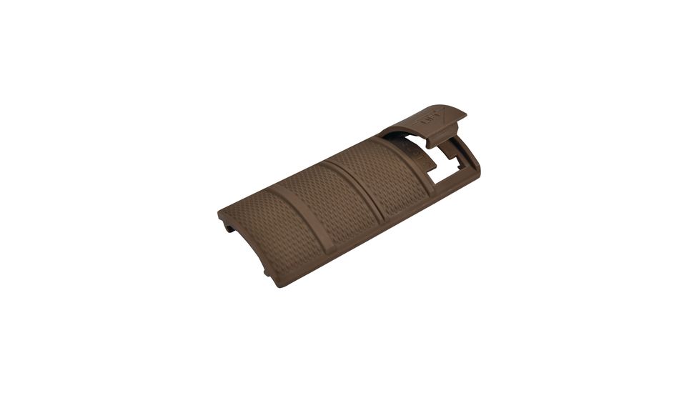 Ergo Grip LowPro Four Panel Locking Rail Covers 8-Slot Rigid Combat Beige 4367-L4-CTB