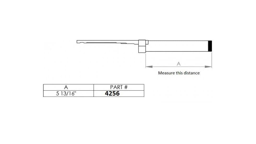 ERGO Grip M-LOK Shockwave Mossberg 500/590 Tri Rail, Black, 4256-BK