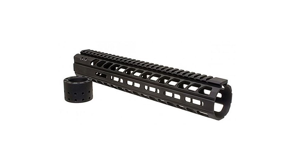 Ergo Grip Modular M-LOK Rail System, 1pc 1.8in. inside diam. 12in., Black 4818-12