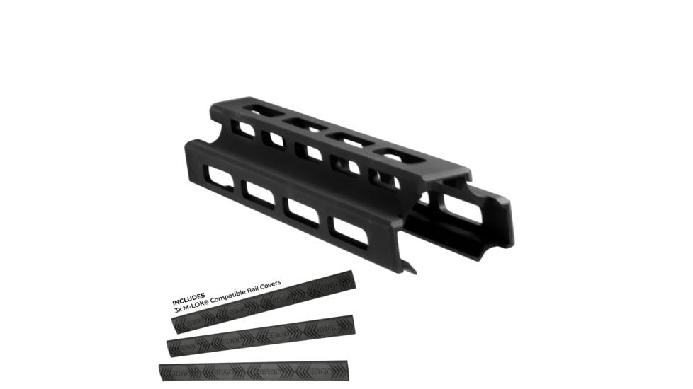 USED ERGO Grip Mossberg 500/590 M-LOK Rail Forend, Black, 4872, EDEMO6, Used, Condition Good, Inspect and Rebox