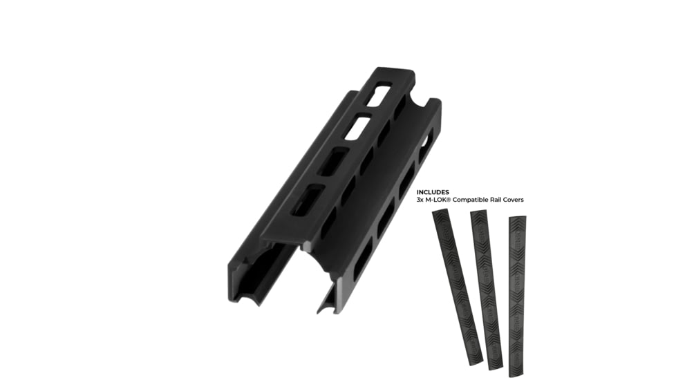 USED ERGO Grip Mossberg 500/590 M-LOK Rail Forend, Black, 4872, EDEMO6, Used, Condition Good, Inspect and Rebox