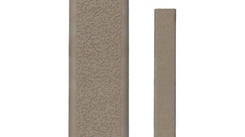 Ergo Grip Textured Slim Line Rail Covers, Pack of 3, Dark Earth 4379-3PK-DE