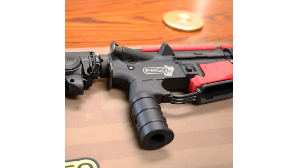 ERGO O Zero Angle Precision Grip, Rigid, Black, 4022-B-BK