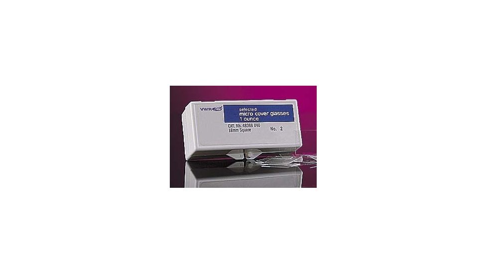 Erie Scientific Micro Cover Glasses, Square, No. 2 18X18-2
