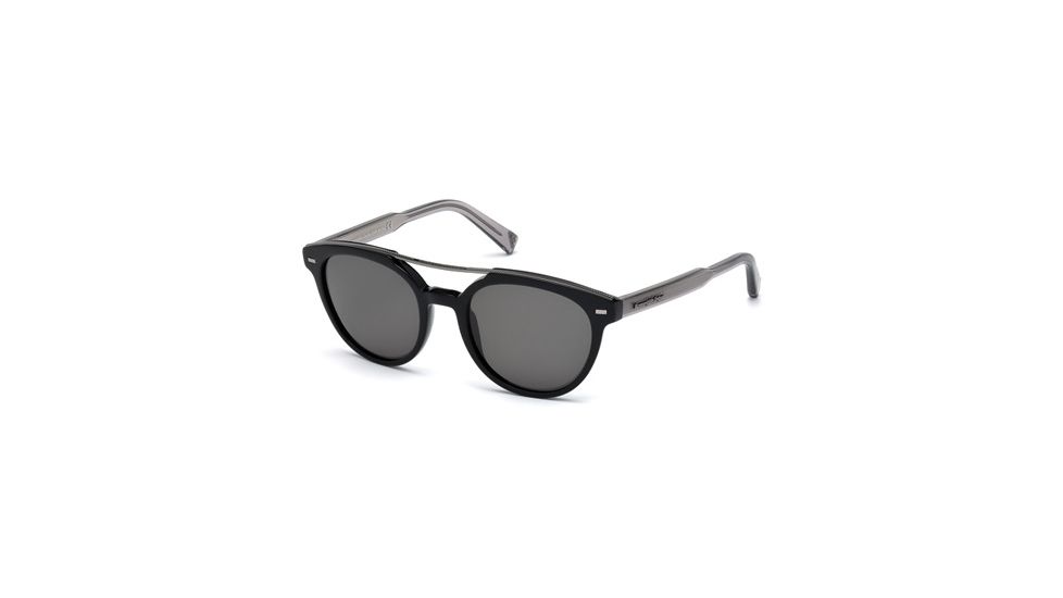 Ermenegildo Zegna EZ0006 Sunglasses - Black Frame Color