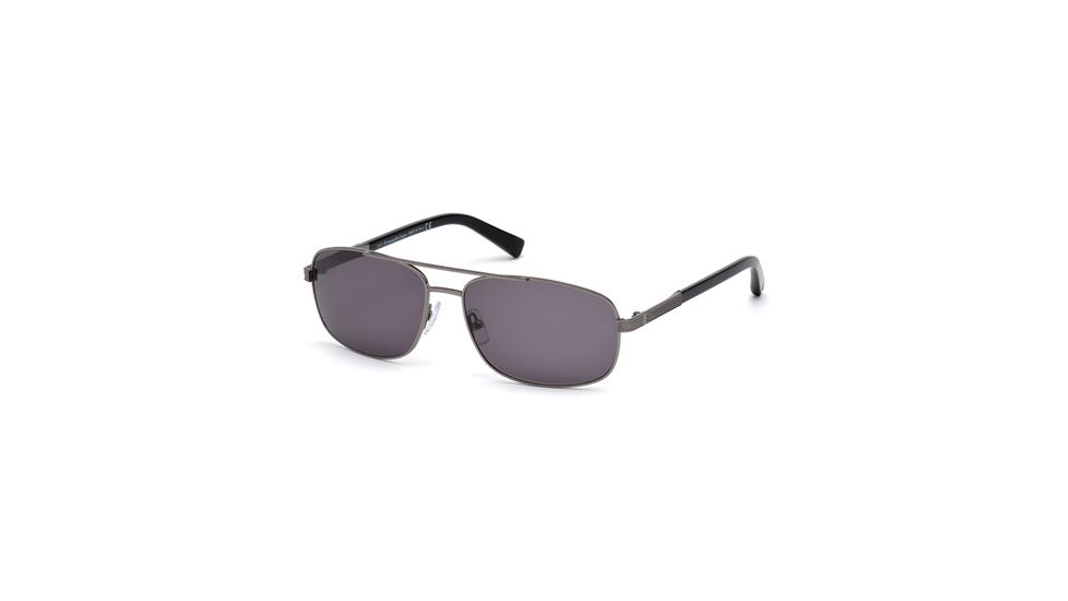 Ermenegildo Zegna EZ0012 Sunglasses - Shiny Palladium Frame Color