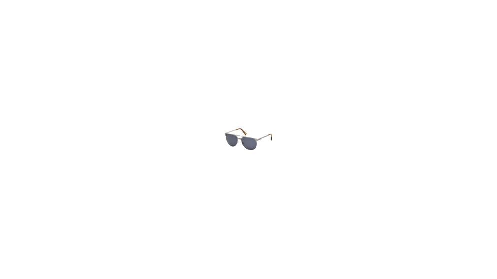 Ermenegildo Zegna EZ0040 Sunglasses - Shiny Light Ruthenium Frame Color, Blue Lens Color