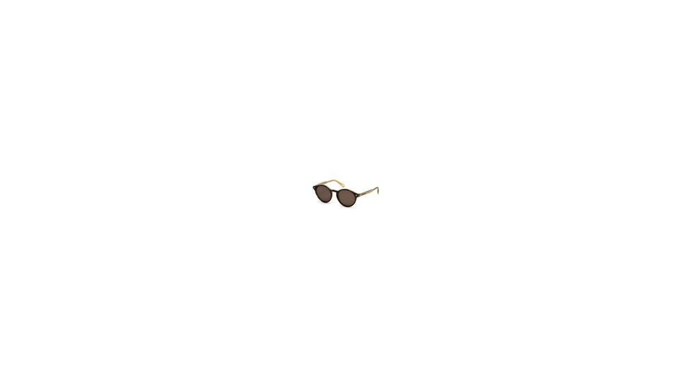 Ermenegildo Zegna EZ0063 Sunglasses - Havana Frame Color, Brown Lens Color