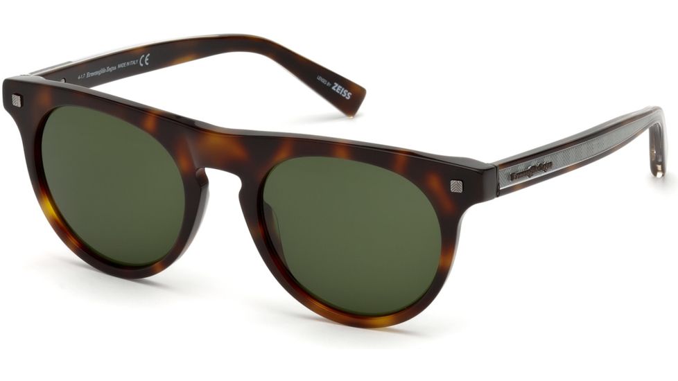 Ermenegildo Zegna EZ0095 Sunglasses - Dark Havana Frame Color