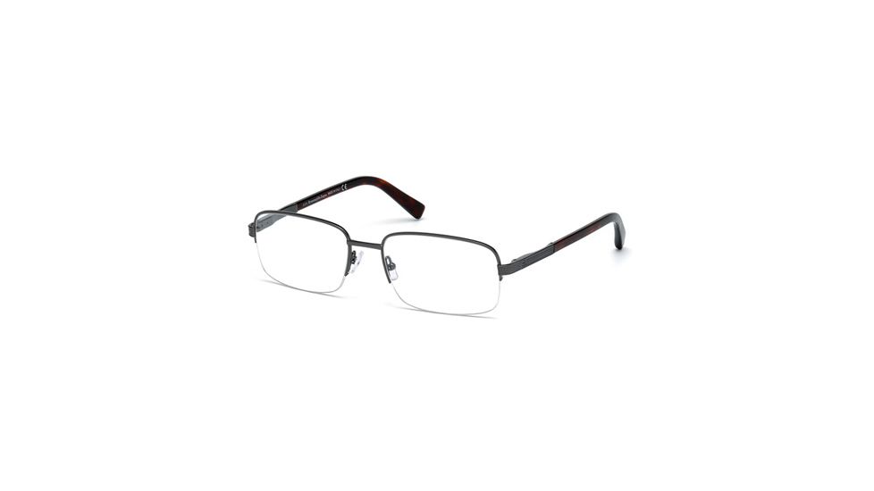 Ermenegildo Zegna EZ5011 Eyeglass Frames - Shiny Gun Metal Frame Color