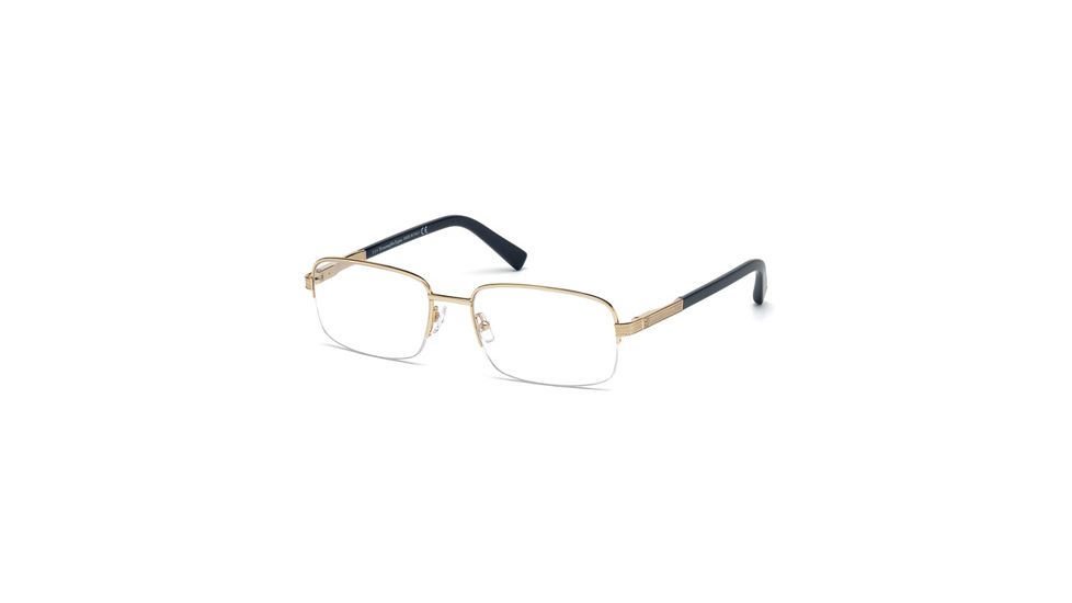 Ermenegildo Zegna EZ5011 Eyeglass Frames - Shiny Rose Gold Frame Color