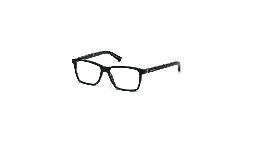 Ermenegildo Zegna EZ5012 Eyeglass Frames - Shiny Black Frame Color