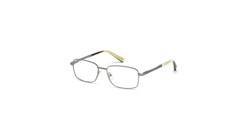 Ermenegildo Zegna EZ5021 Eyeglass Frames - Matte Light Ruthenium Frame Color