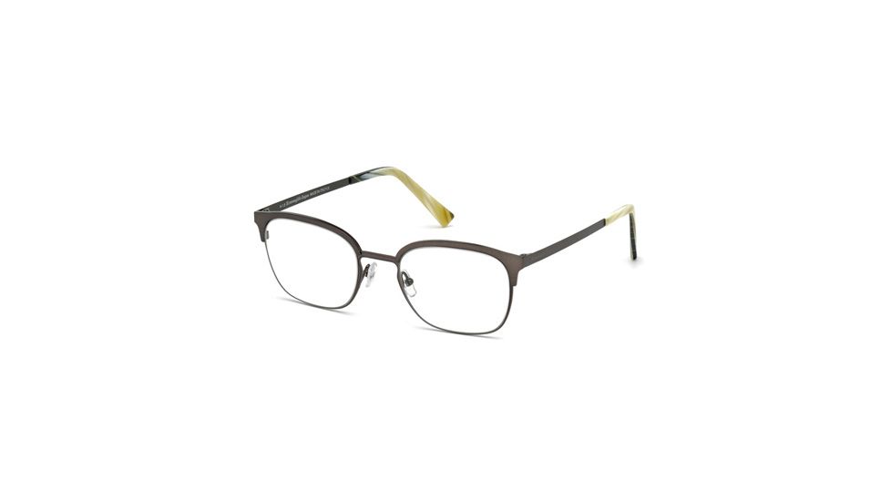 Ermenegildo Zegna EZ5038 Eyeglass Frames - Matte Gun Metal Frame Color