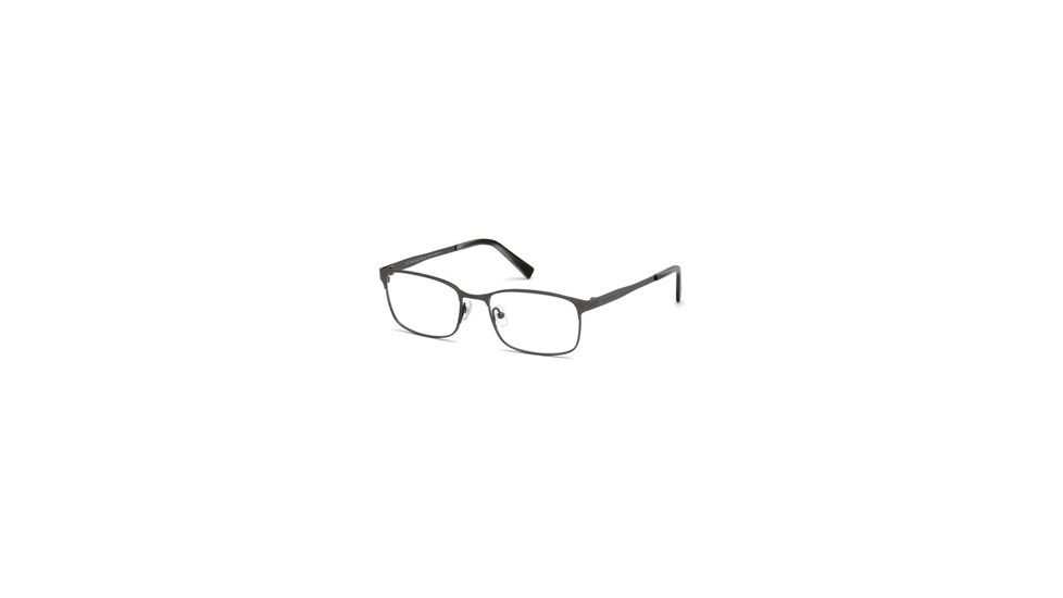 Ermenegildo Zegna EZ5049 Eyeglass Frames - Shiny Dark Ruthenium Frame Color