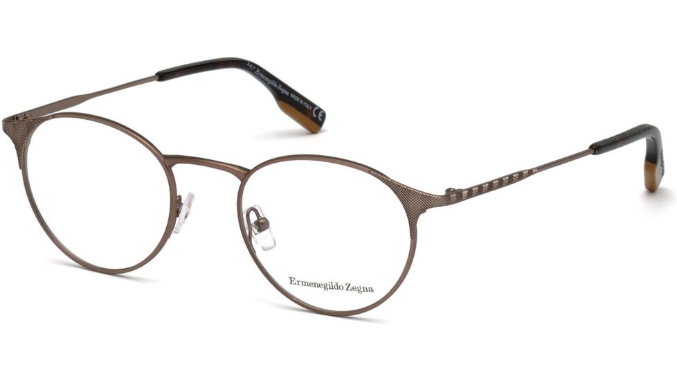 Ermenegildo Zegna EZ5123 Eyeglass Frames - Bronze Frame Color