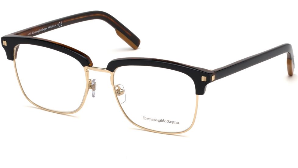 Ermenegildo Zegna EZ5139 Eyeglass Frames - Black Frame Color