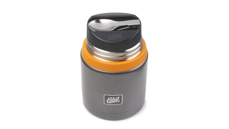 Esbit Food Jug, 0.75L / 750 ml, Dark Grey/Orange E-FJ750SP-GO