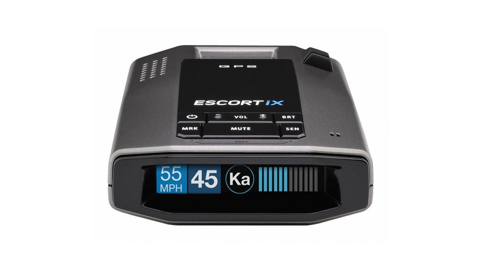 ESCORT iX Intelligent Long Range Radar Detector, Black/Gray, 0100028-1