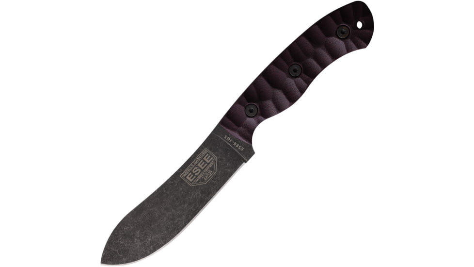 Esee JG5 Fixed Blade Burgundy Linen, ESJG5LM