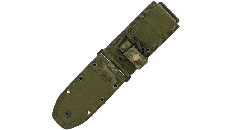 Esee MOLLE Back Sheath, Fits Esee Model 6 Knives, Molle And Pals System Compatible, OD Green Nylon Sheath, 52-MB-OD