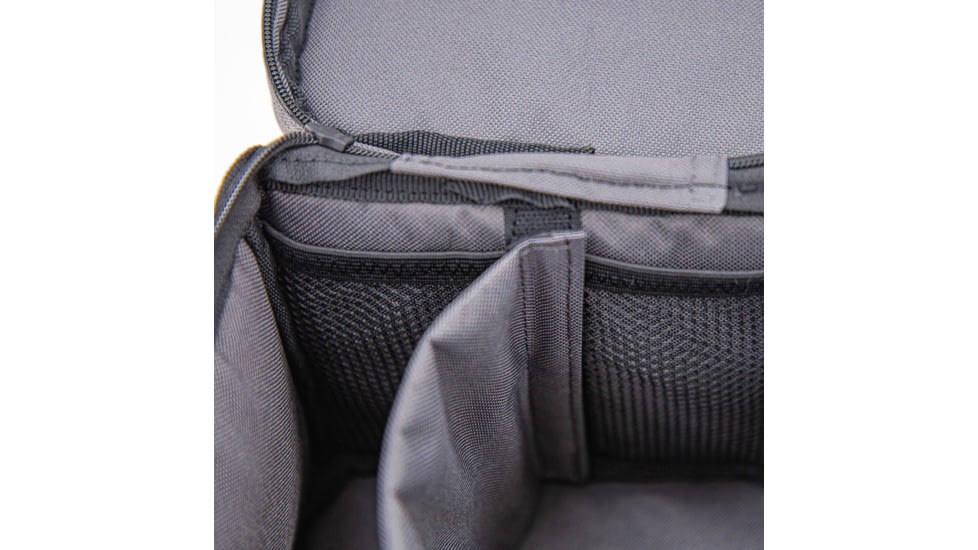 Eskimo Battery Bag, Interior Pockets, 2 Batteries, Gray, 46080