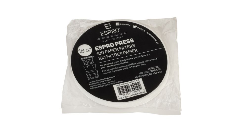 ESPRO 5012 100 Paper Coffee Filters, 12 oz 1008PF-100