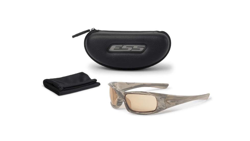 ESS 5b Sunglasses Spin Camo Bone Frame, Hi-Def Bronze Lens, EE9006-23