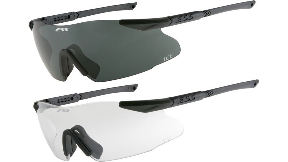 ESS ICE-2X NARO Eyeshields, Narrow Fit - 5.5in Wide - 740-0001 