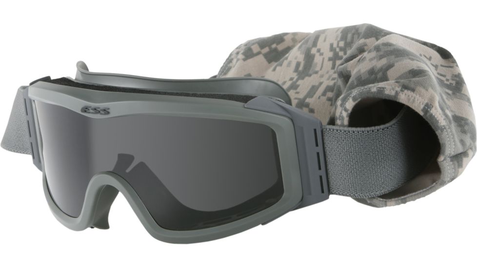 ESS Profile Military Goggles - Foliage Green frame with Stealth Sleeve