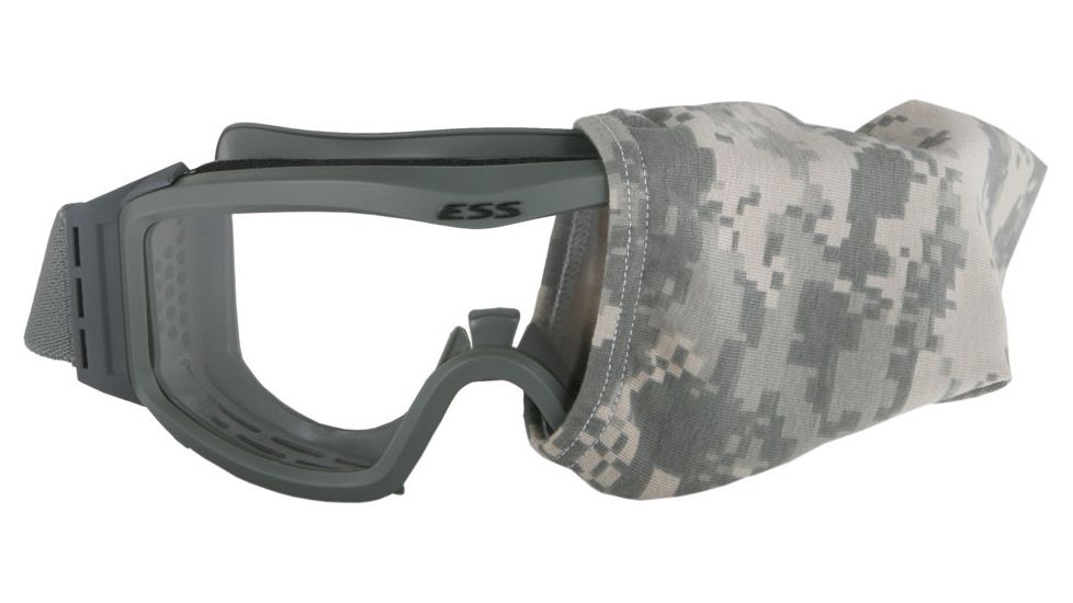ESS Profile Military Goggles - Foliage Green frame with Stealth Sleeve