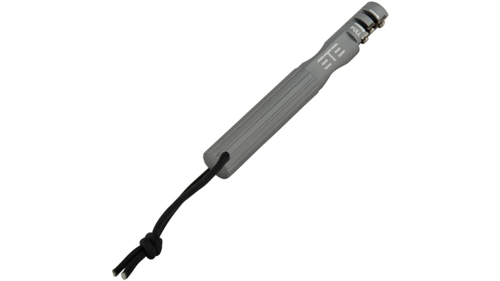 ETE Two Stage Sharpener, 5.75in Overall, Gray Aluminum Handle, Dual Angle Carbide Sharpeners, One With 25 Degree Angle And One With 35 Degree Angle, ETES5000