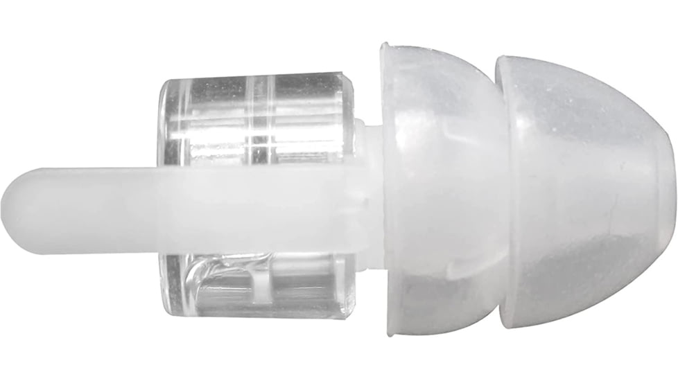Etymotic Research High-Fidelity Dual Flange Earplugs, Clear, Standard, Large, ER20XSD-UF-C