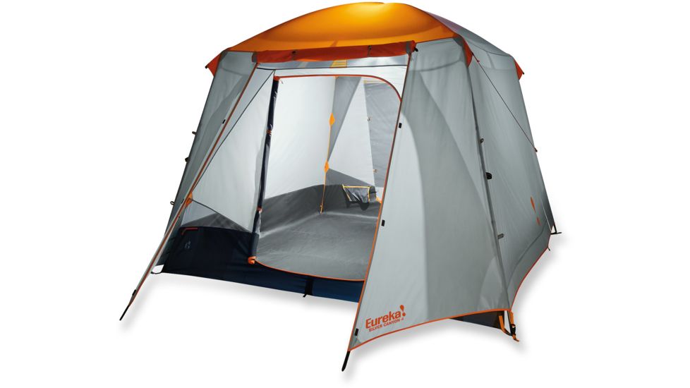 Eureka Silver Canyon 4 Tent - 4 Person, 3 Season-Orange/Grey
